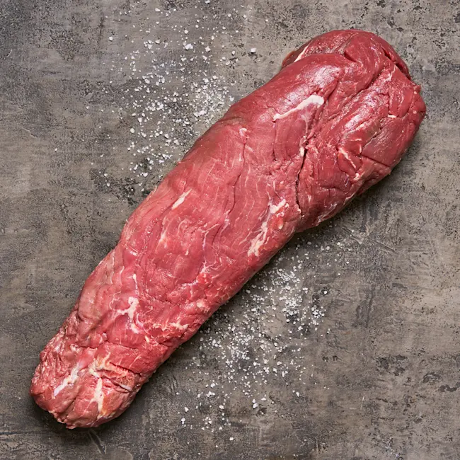 Choice+ Whole Beef Tenderloin Roast - White Gold Label