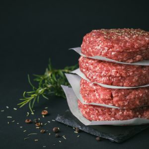 Ground Beef Patty (Brisket/Rib Blend) - White Gold Label