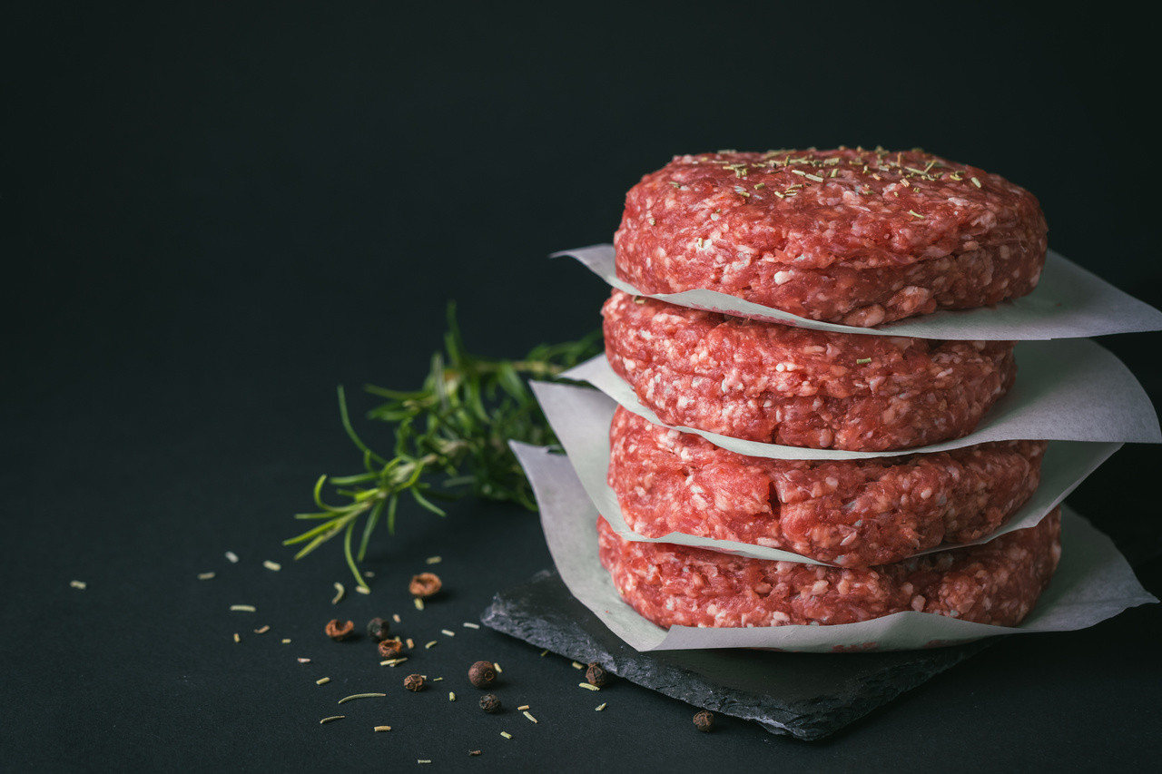 Ground Beef Patty (Brisket/Rib Blend) - White Gold Label