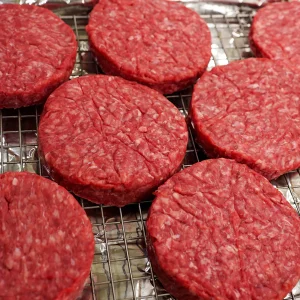 ground beef patty (brisket/rib blend) white gold label