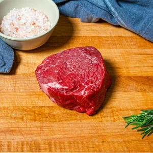 sirloin baseball steak white gold label