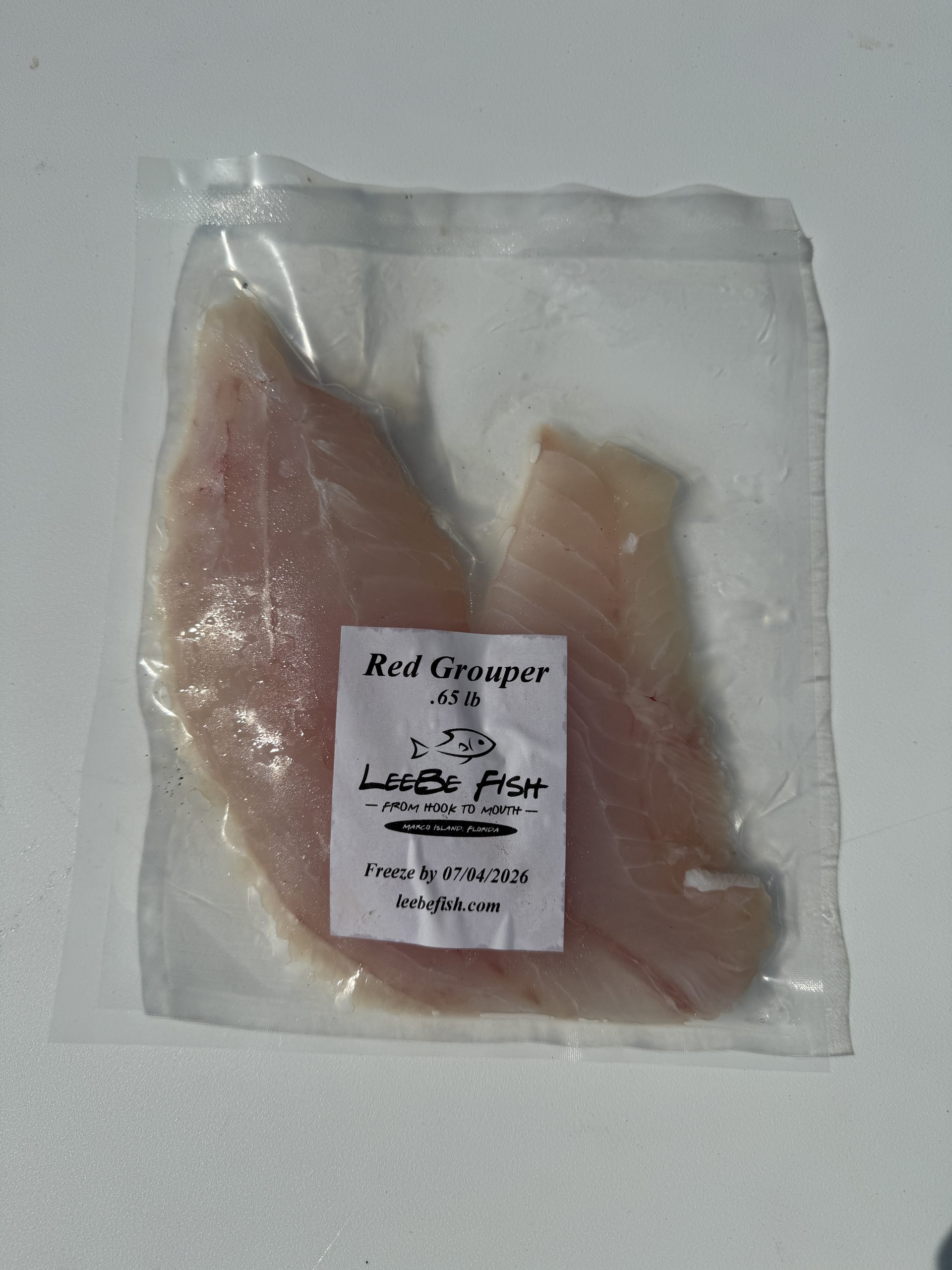 Red Grouper - Leebe Fish