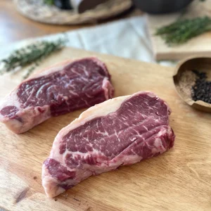 strip prime c/c grass fed grain finished