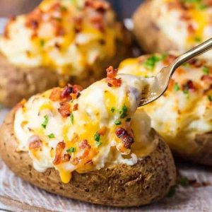 twice baked potato 1 potato
